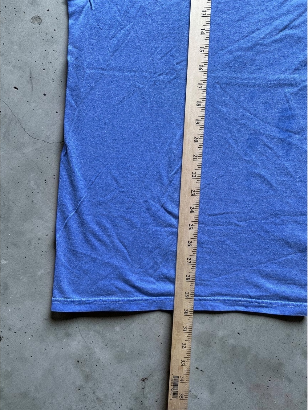 Comfort Colors Mens T Shirt XL Regular Blue 100% Cotton Belize Vacation Graphic - Picture 3 of 5